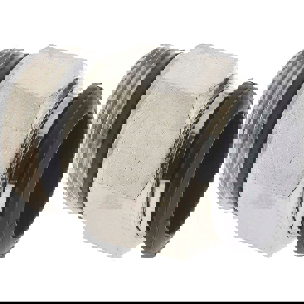 Push-To-Connect Tube to Universal Thread Tube Fitting: Male, Straight, 1/2